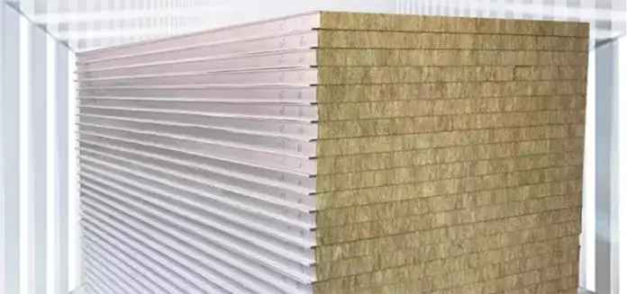 The applications of rock wool boards.
